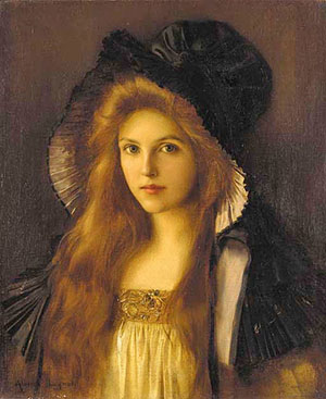 girl with long blond hair