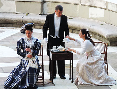 scene from The Importance of Being Earnest