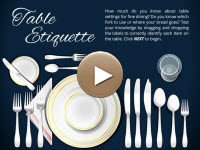 Table Etiquette