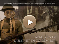 Analysis of "Dulce et Decorum Est"