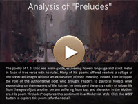 Analysis of "Preludes"