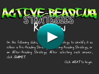 Active-Reading Strategies Review player