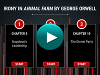 Irony in Animal Farm by George Orwell