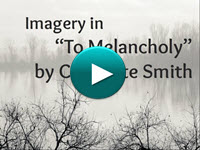 Imagery in "To Melancholy" by Charlotte Smith