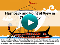 Flashback and Point of View in The Odyssey Review player