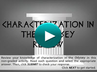 Characterization in the Odyssey Review player