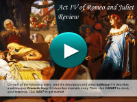 Act IV of Romeo and Juliet Review