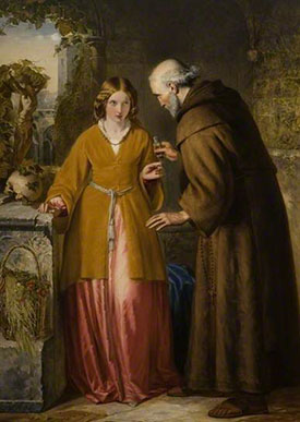 Juliet and Friar Laurence