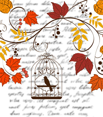 a caged bird