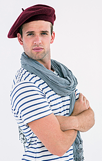 Frenchman Wearing a Beret