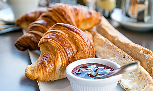 Traditional French Breakfast