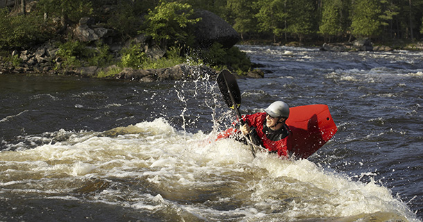 River kayaking