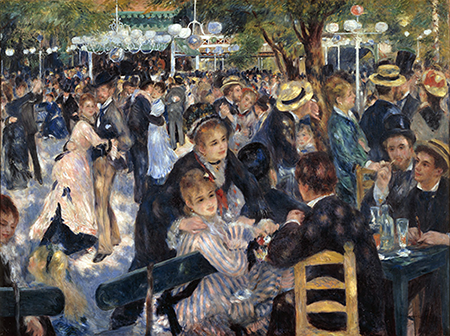 Pierre-Auguste Renoir, Bal du moulin de la Galette, 1876