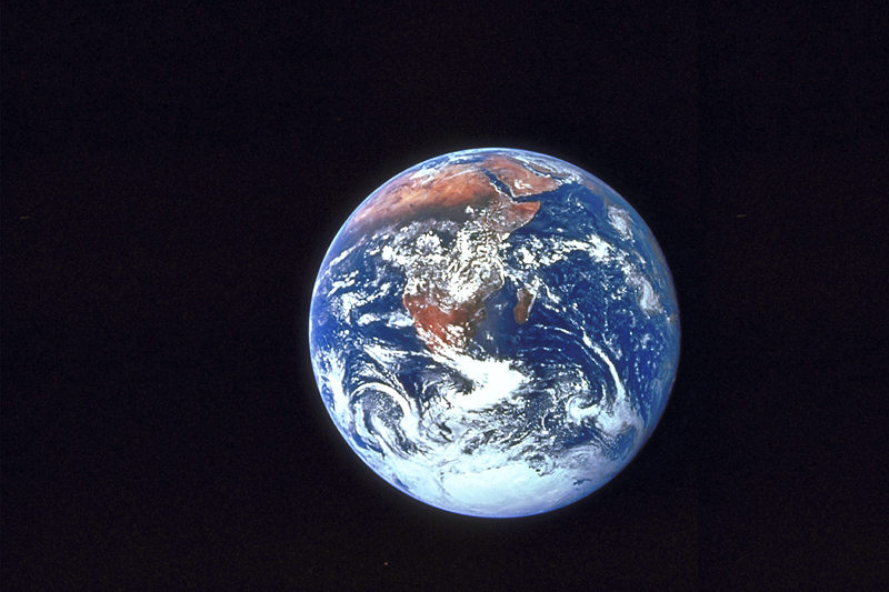 Earth as seen from space