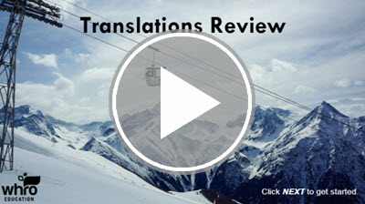 Translations Review interactivity