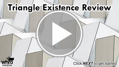 Triangle Existence Review interactivity