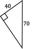 right triangle figure