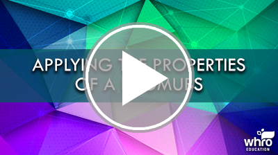 Applying the Properties of a Rhombus Video