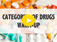 Drug Categories Warm-Up