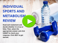 Individual Sports and Metabolism Review