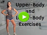 Upper-Body and Lower-Body Exercises