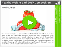 Healthy Weight and Body Composition Interactivity