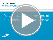 Portuguese and the Voyages of Christopher Columbus Review Interactivity