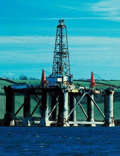 offshore oil rig