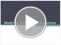 Modeling Motion with Equations Interactivity