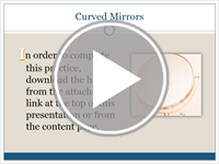 Curved Mirrors Practice Interactivity