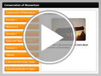 Conservation of Momentum Interactivity