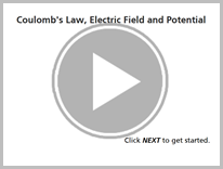 Coulomb's Law, Electric Field and Potential Practice Interactivity