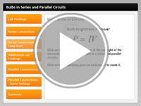 Bulbs in Series and Parallel Circuits Practice Interactivity