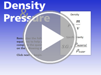 Density and Pressure Practice Interactivity