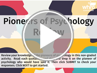 Pioneers of Psychology Review