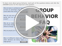 Group Behavior FAQ