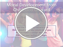 Moral development from childhood onward