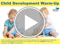 Child Development Warm-Up