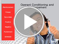 operant conditioning and reinforcement