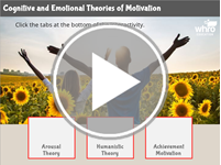 Cognitive and Emotional Theories of Motivation