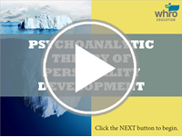 psychoanalytic theory of personality development