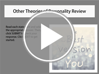 Other Theories of Personality Review