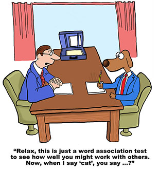 Word Association Cartoon