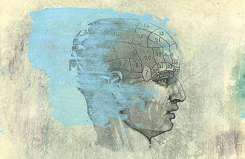 Phrenology Painting