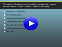 Legislative Powers Practice