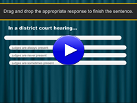 Lower Federal Courts Warm-Up Activity