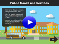 Public Goods and Services