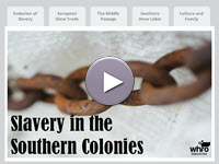 Slavery in the Southern Colonies