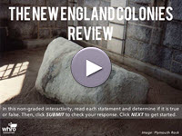 New England Colonies Review