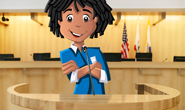 Terrance in court